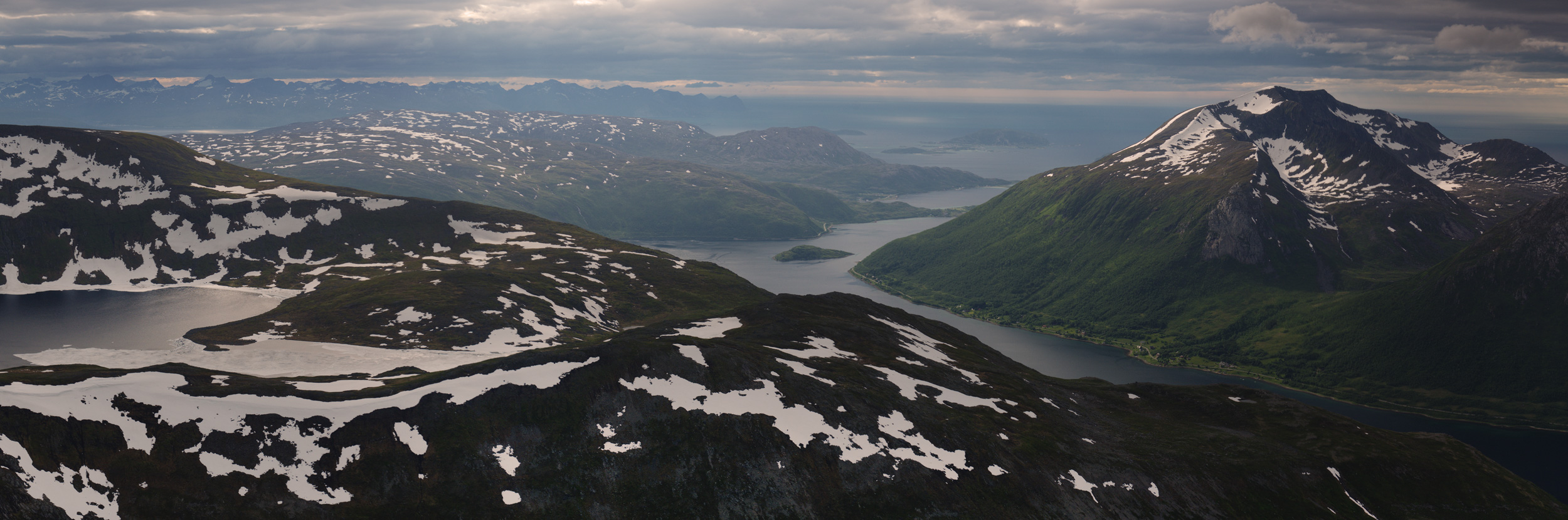 Panorama från Kvaløya