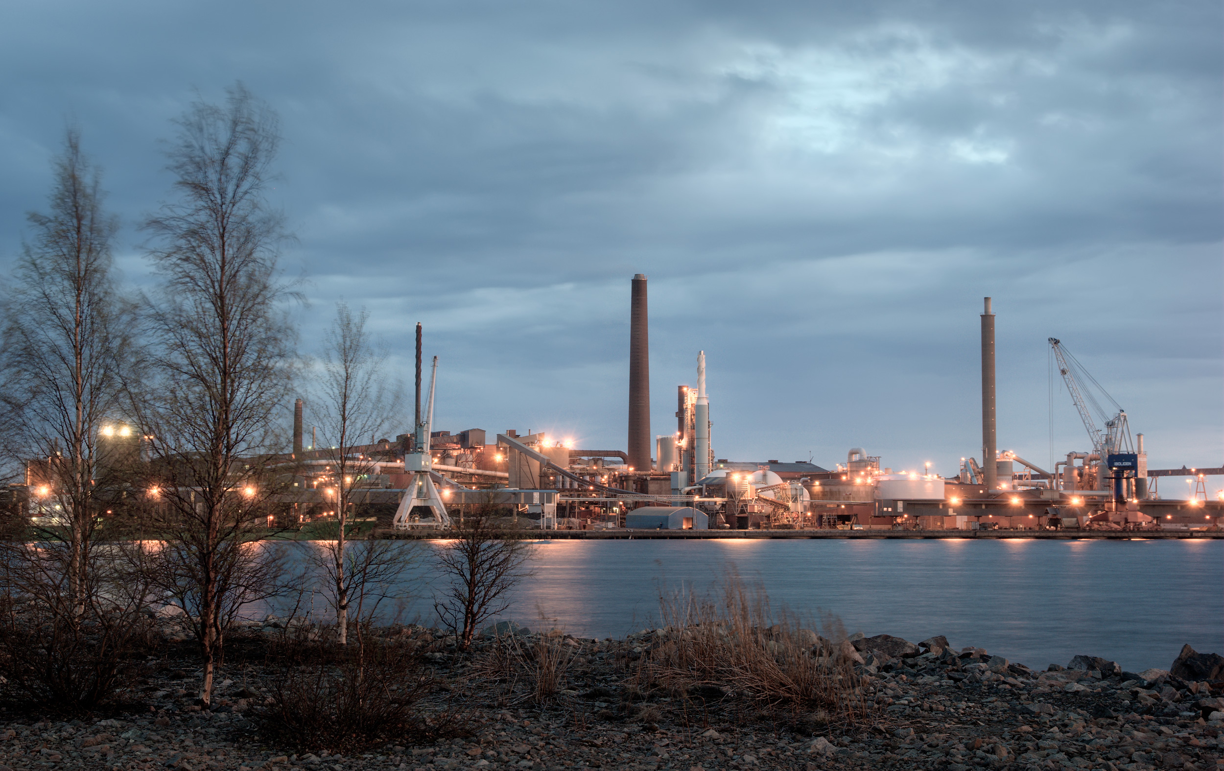 Rönnskärsverken i Skelleftehamn